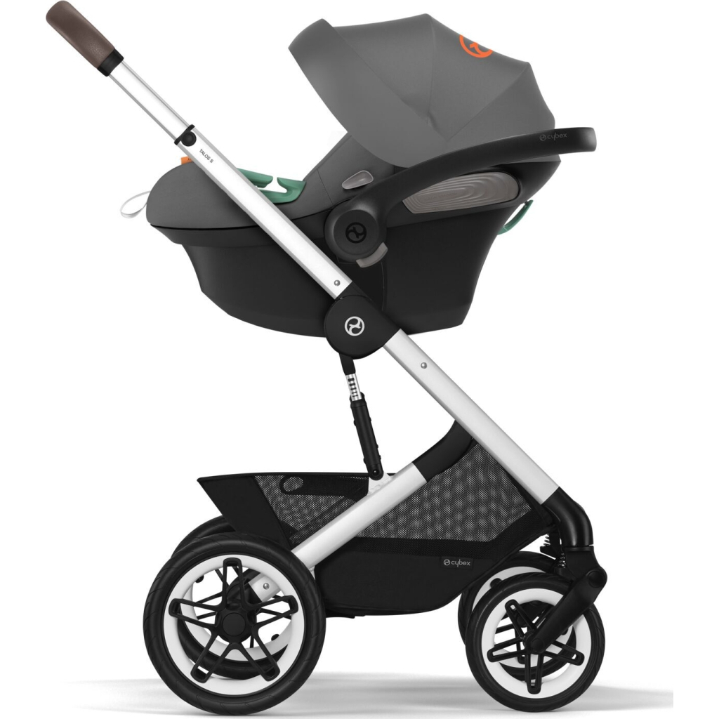 Коляска Cybex Talos S Lux SLV Lava Grey (з бампером) (522002589) - зображення 8