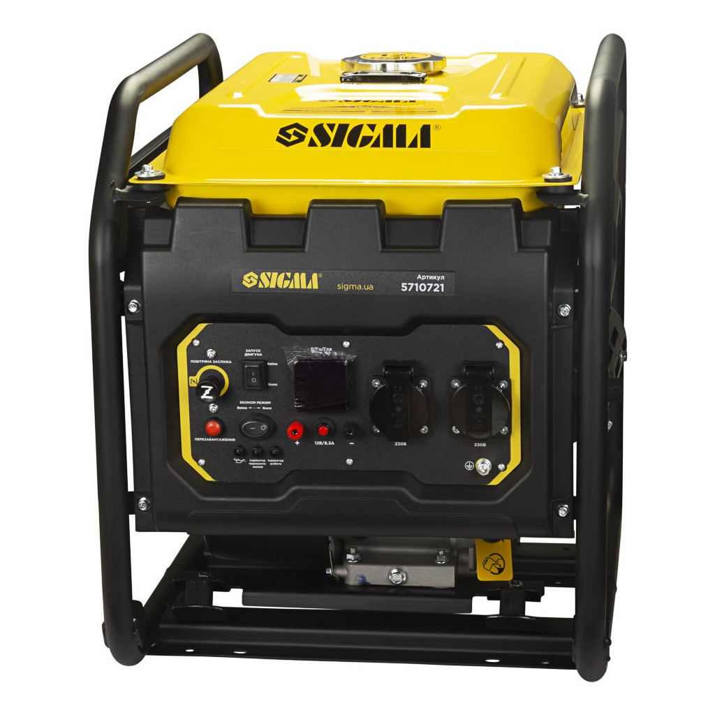Генератор Sigma інверторний 2.2/2.5kW 12л (5710721) - зображення 2