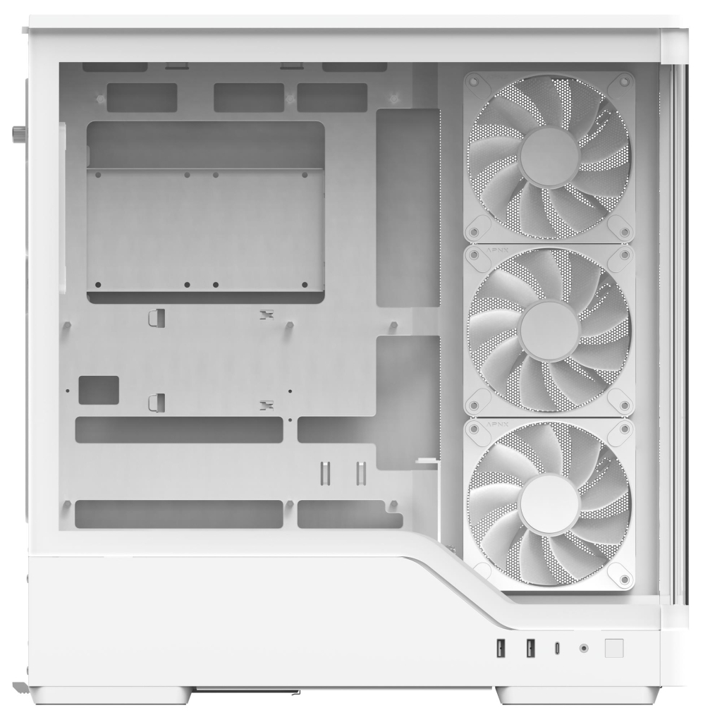 Корпус для ПК AeroCool P500A-WT-v1 White (ACCM-PN08143.21) - зображення 4