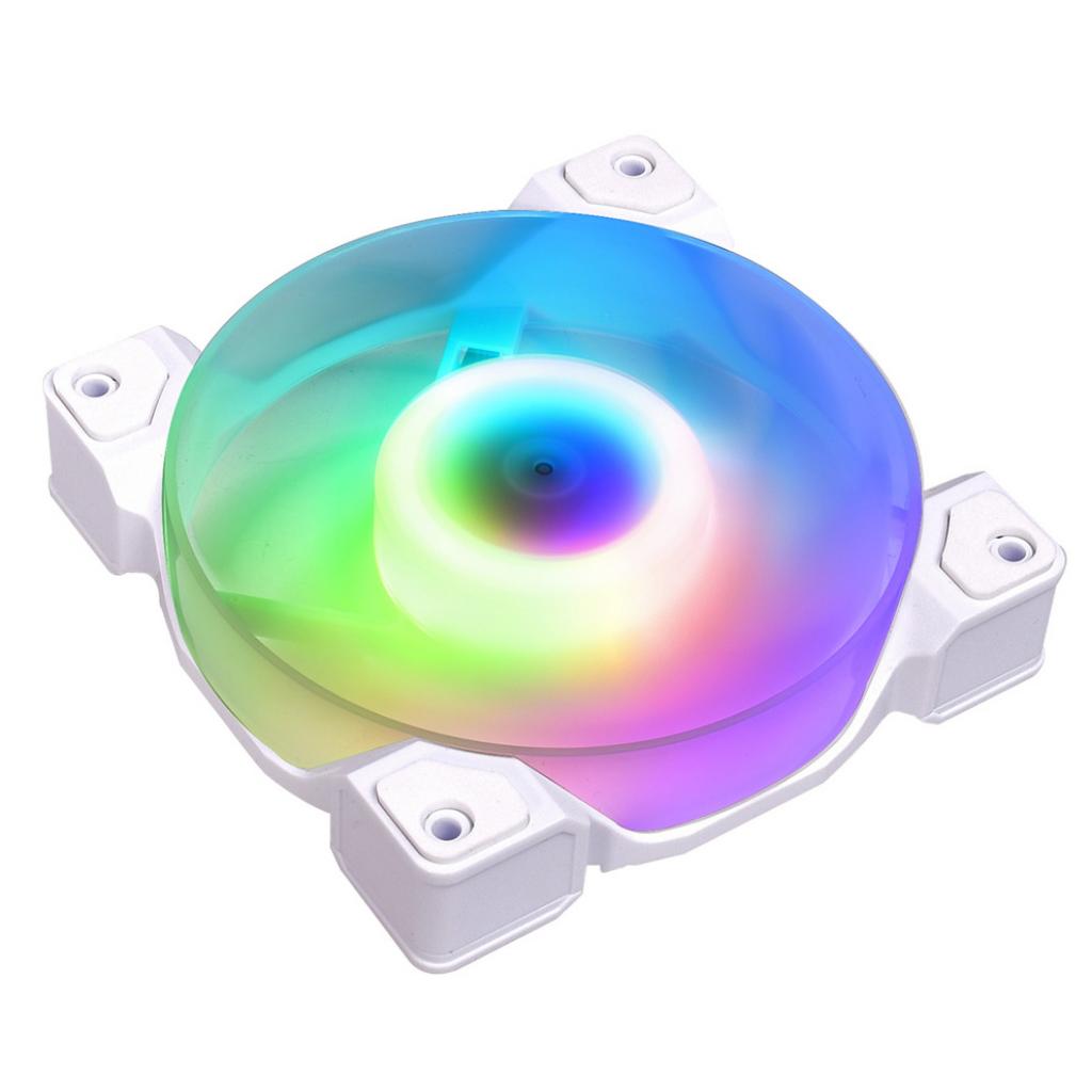 Кулер до корпусу ID-Cooling DF-12025-ARGB-TRIO-SNOW - зображення 3