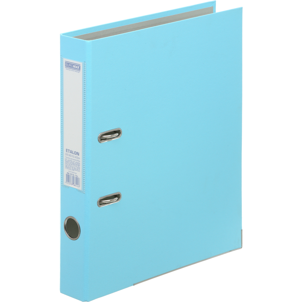 Папка - реєстратор Buromax Etalon A4 50 мм Блакитна (BM.3016-14c) - зображення 1