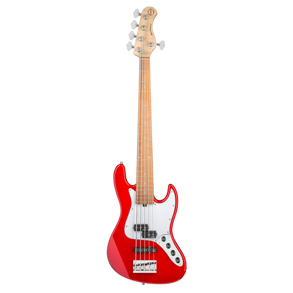 Бас-гітара Sadowsky MetroExpress 21-Fret Hybrid P/J Bass Morado 5-String - Candy Apple Red Metallic (SME21HP5 31R OKU FR) - зображення 1