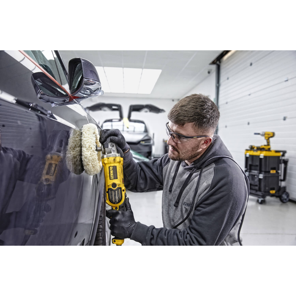 Шліфувальна машина DeWALT полірувальна, 1250 Вт, 600 - 3500 об/хв (DWP849X) - изображение 8