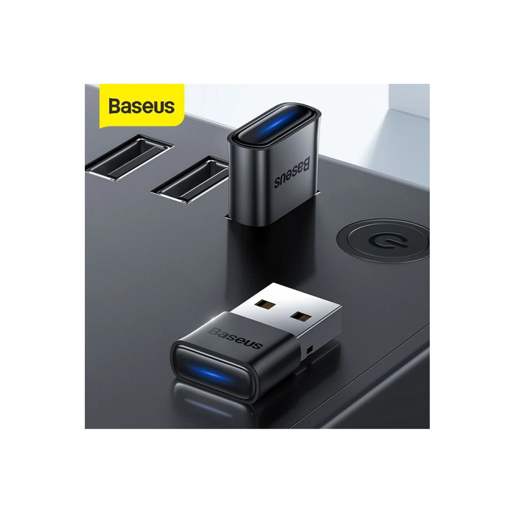 Bluetooth-адаптер Baseus USB 3.0 Bluetooth 5.0 BA04 Black (ZJBA000001) - зображення 9