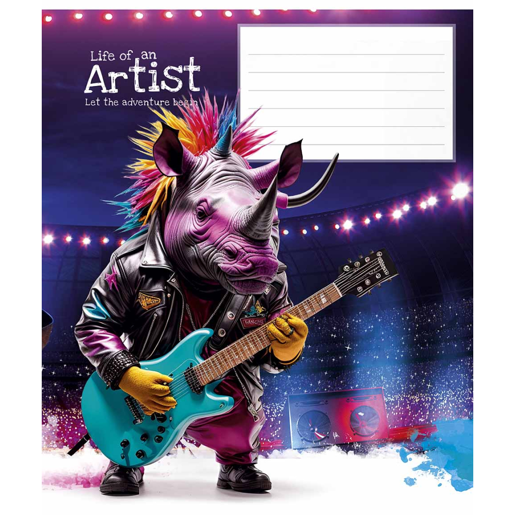 Зошит Школярик Cool adventures 12 аркушів лінія (012-3413L) - зображення 1