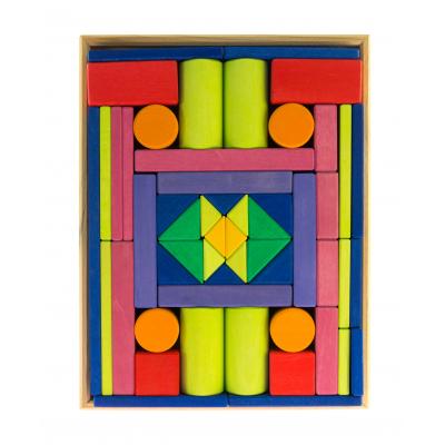 Конструктор Nic дерев'яний Прованс великий 53 ел. (NIC523305) - зображення 1