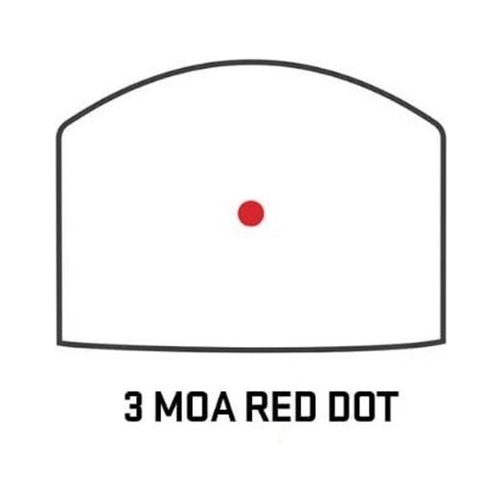 Коліматорний приціл Sig Sauer ROMEO-X PRO FOOTPRINT, OPEN, 3 MOA RED DOT, BLACK (SORX1030) - зображення 7