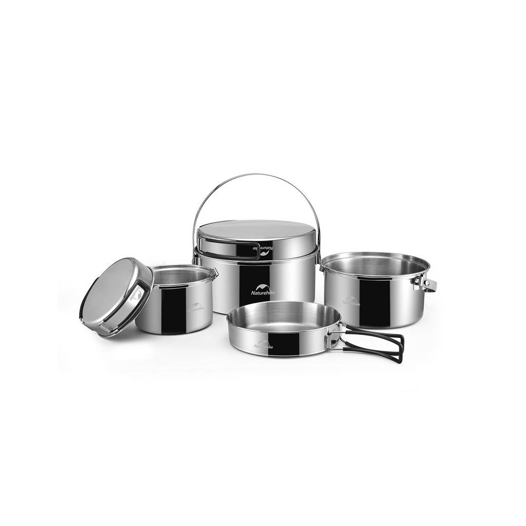 Набір туристичного посуду Naturehike NH22CJ005 (6927595708842) - зображення 1