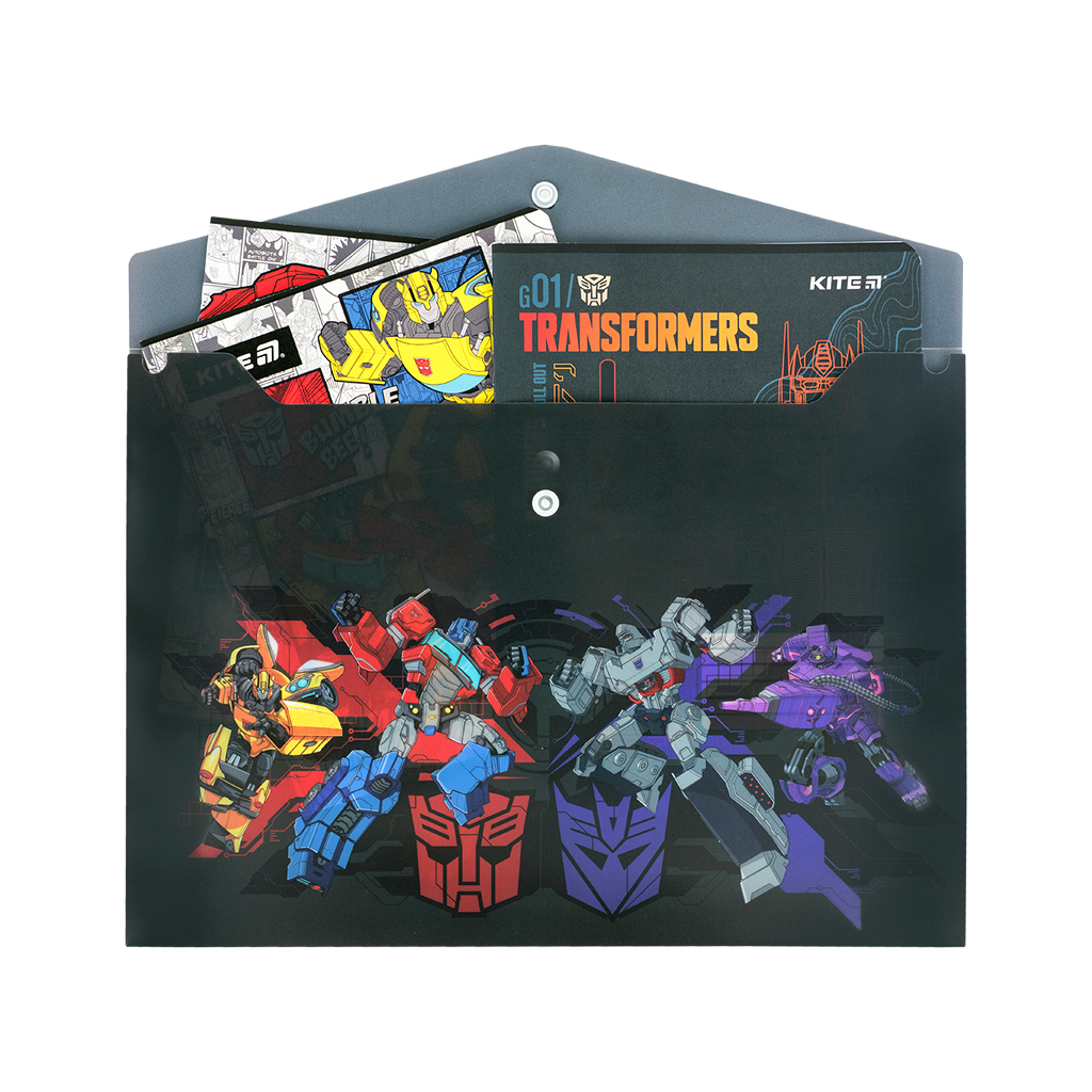 Папка - куточок Kite А4 Transformers (TF25-244) - зображення 3