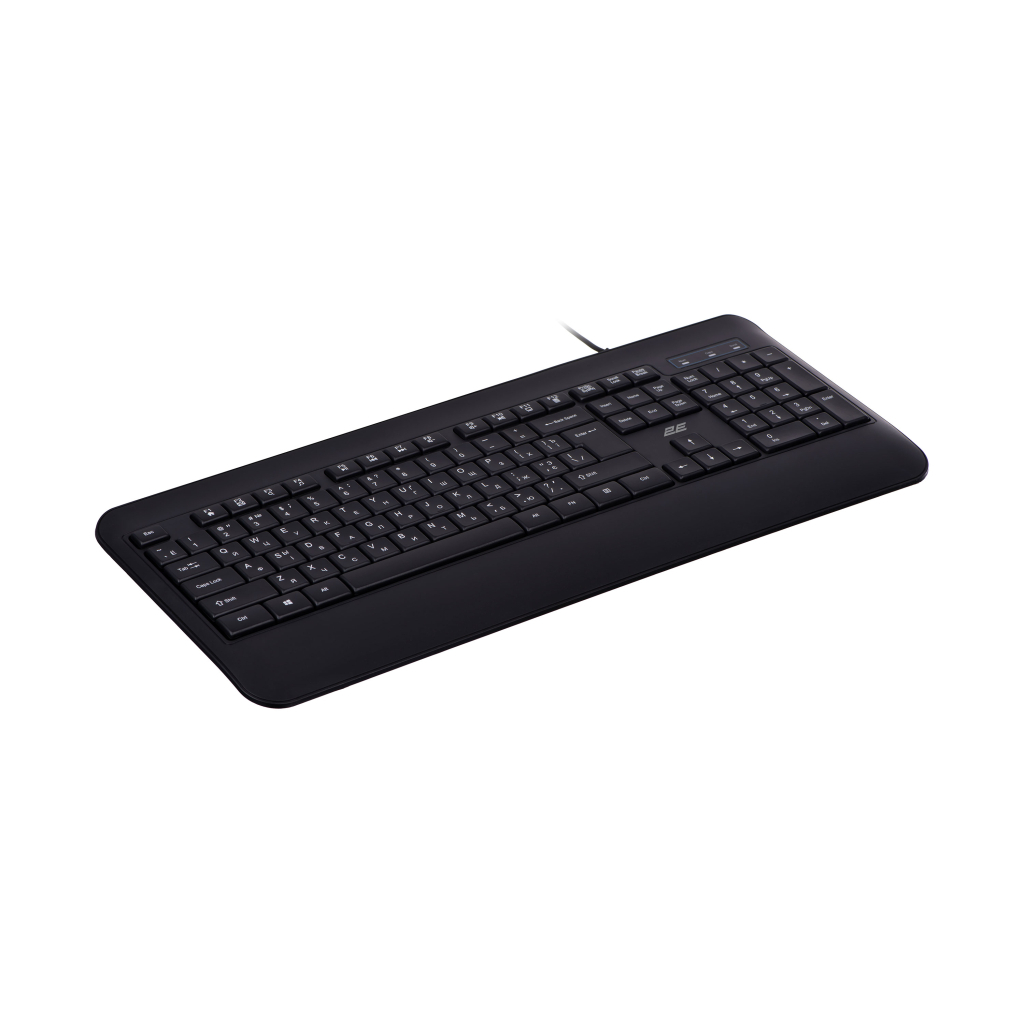 Клавіатура 2E 2Е KS109 USB-A Black (2E-KS109UB) - зображення 5
