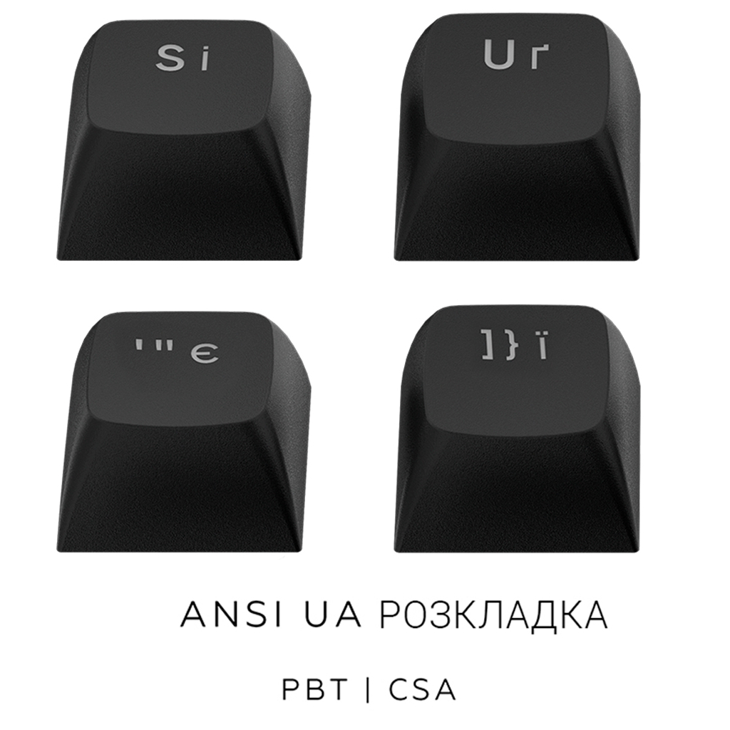 Клавіатура Dark Project ALU81 Terra Nostra PBT RGB Mech G3MS Moonstone Black (DPKB_NOSTRA_81_ANSI_BLACK_UA) - зображення 10