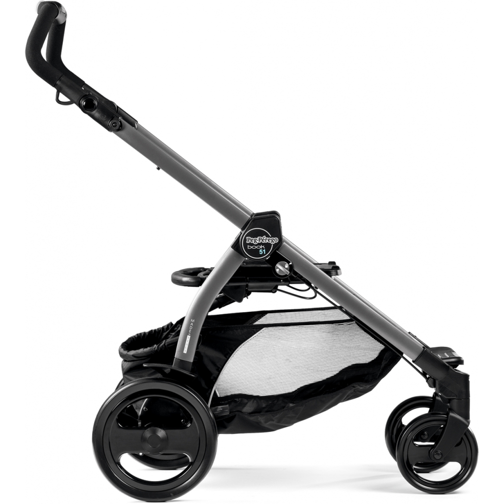 Коляска Peg-Perego 2 в 1 Book 51 Luxe Pure Світло-сіра (PACK01-00000000001) - зображення 7
