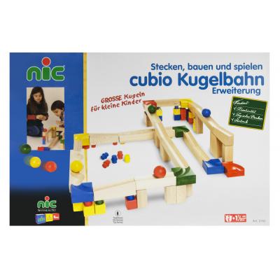 Конструктор Nic cubio дерев'яний Кулькова дорога Розширений набір (NIC2182) - зображення 1