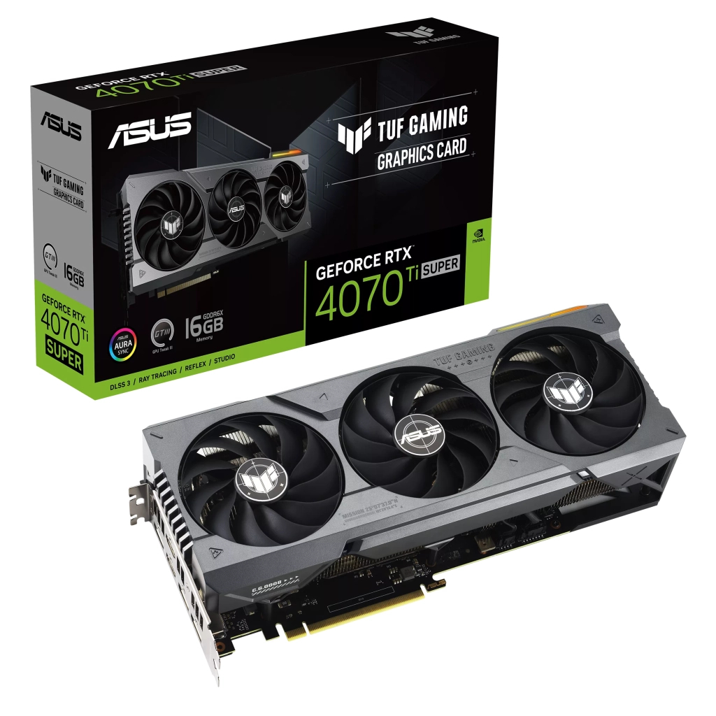 Відеокарта ASUS GeForce RTX4070Ti SUPER 16Gb TUF GAMING (TUF-RTX4070TIS-16G-GAMING) - зображення 11
