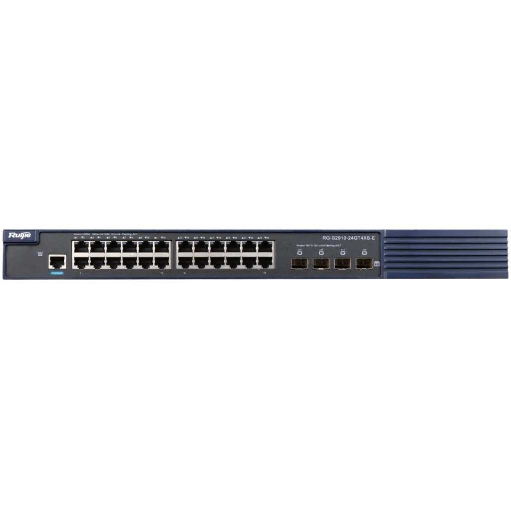 Комутатор мережевий Ruijie Networks RG-S2910-24GT4XS-E - зображення 2