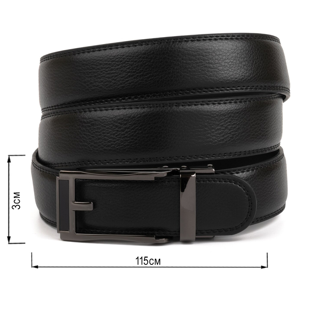 Ремінь Vintage Чоловічий Чорний (20218) - зображення 3