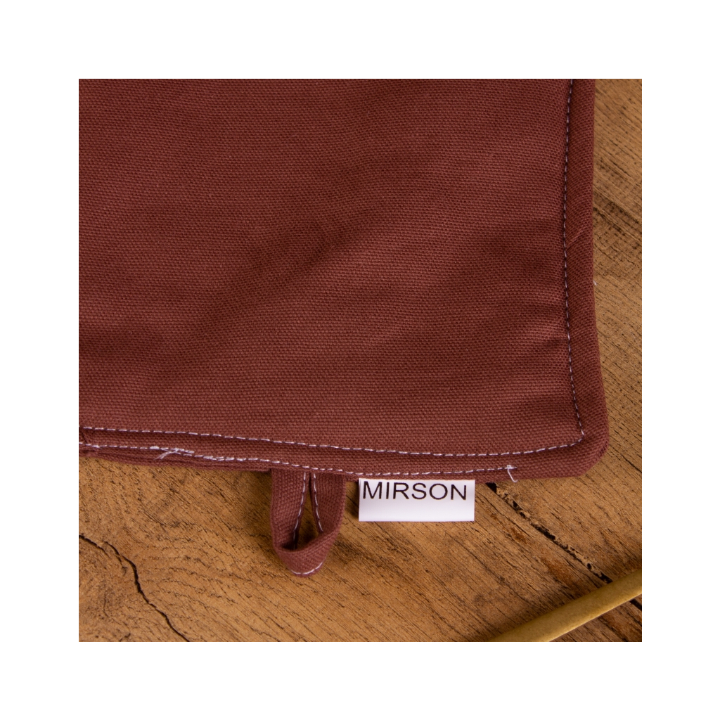 Кухонна прихватка MirSon Бязь 19-1217 Chocolate perla (2200006753742) - изображение 3