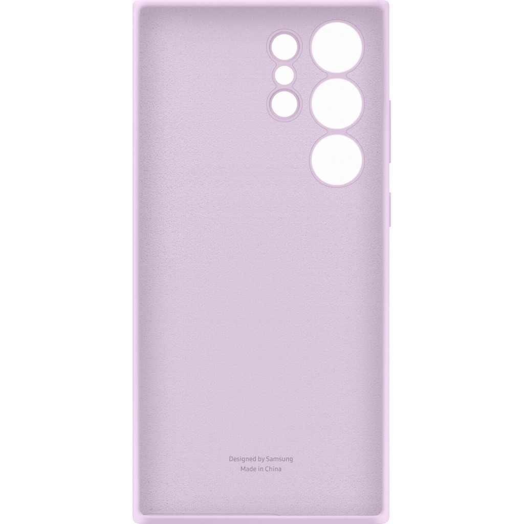 Чохол до мобільного телефона Samsung Galaxy S23 Ultra Silicone Case Lilac (EF-PS918TVEGRU) - зображення 2