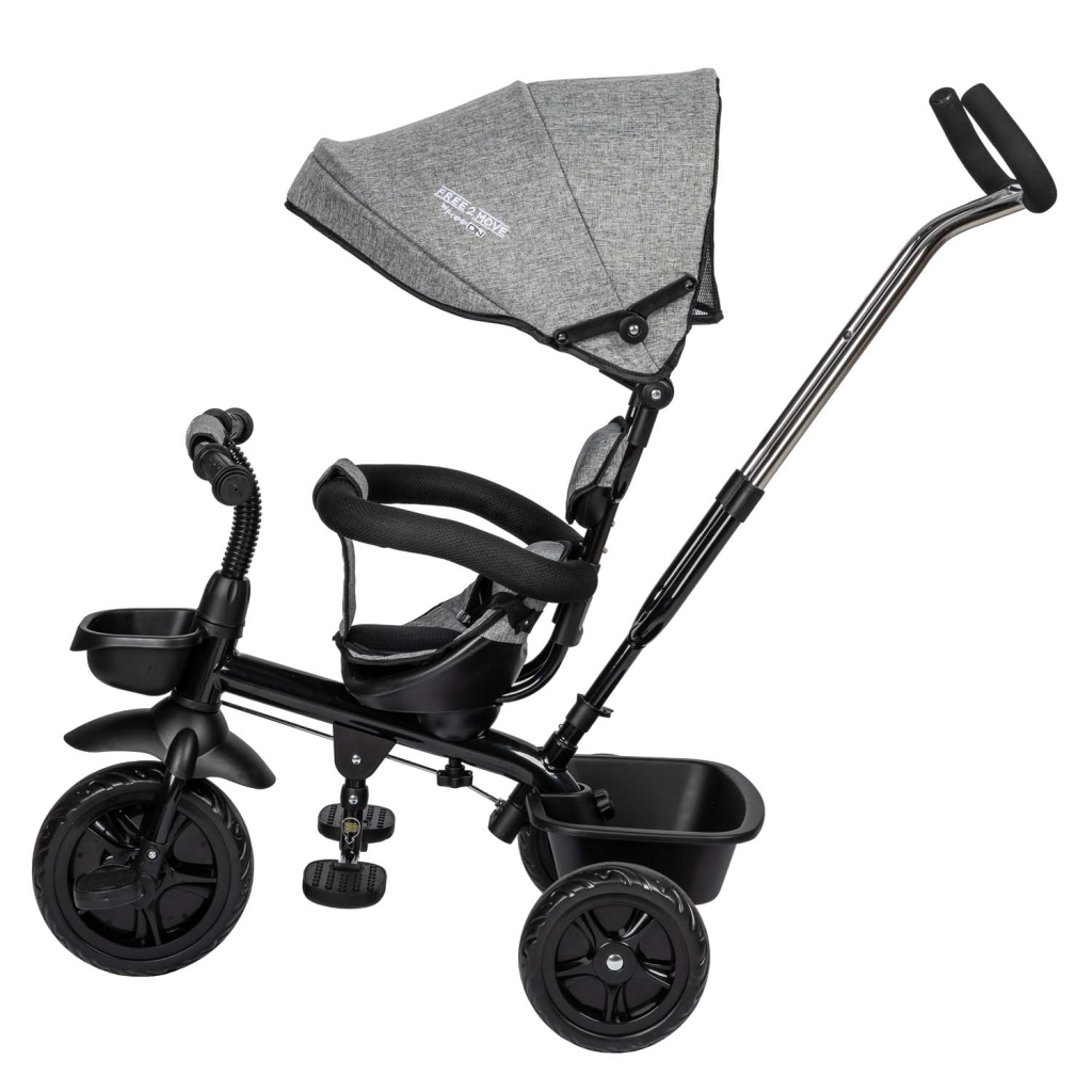 Дитячий велосипед FreeON Free2Move Sport Black Grey (44169) - зображення 4