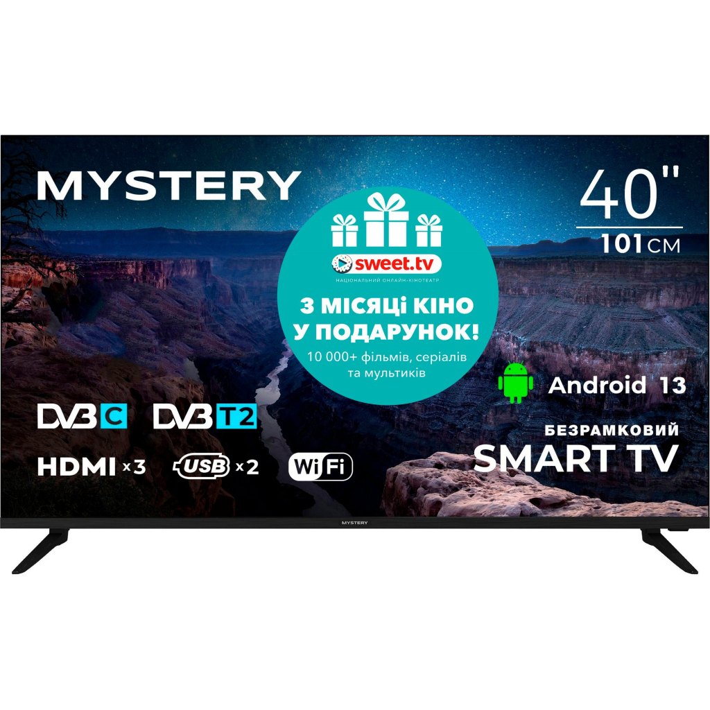 Телевізор MYSTERY TV MTV-4060FST2 - зображення 1