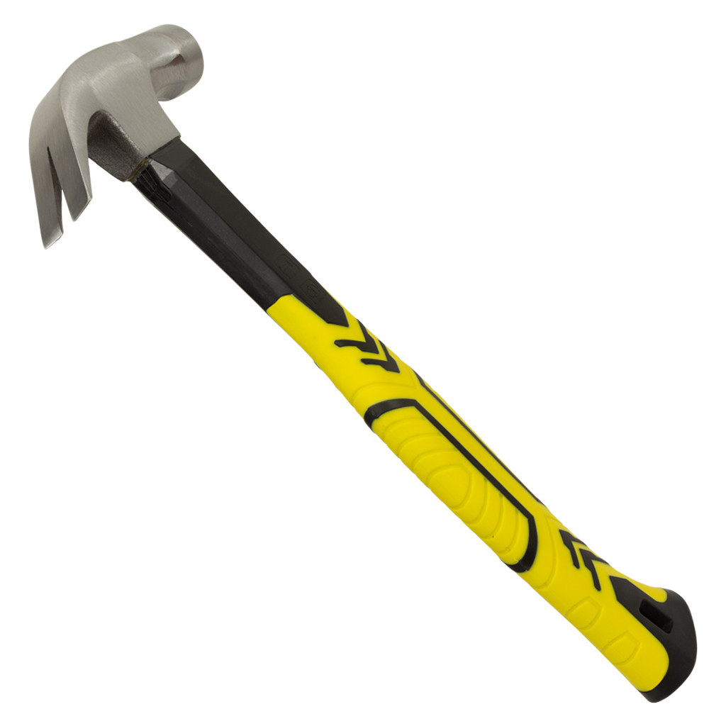 Молоток Sigma з цвяходером 450г фібергласова ручка (магніт) (4315011) - зображення 5