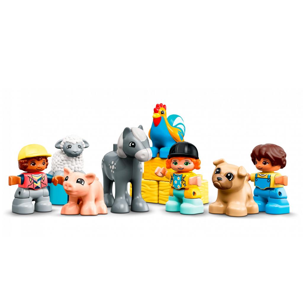 Конструктор LEGO Duplo Фермерський трактор, будиночок і тварини (10952) - зображення 3