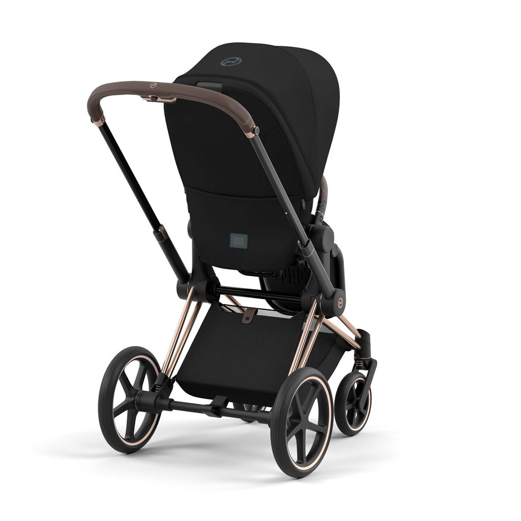 Набір текстилю для коляски Cybex Priam Deep Black (521002417) - зображення 3