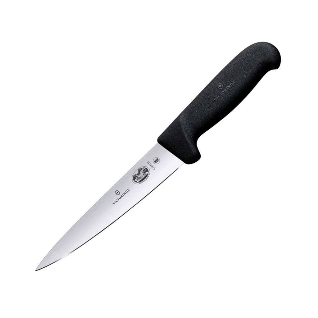 Кухонний ніж Victorinox Fibrox Sticking 14 см Black (5.5603.14) - зображення 2