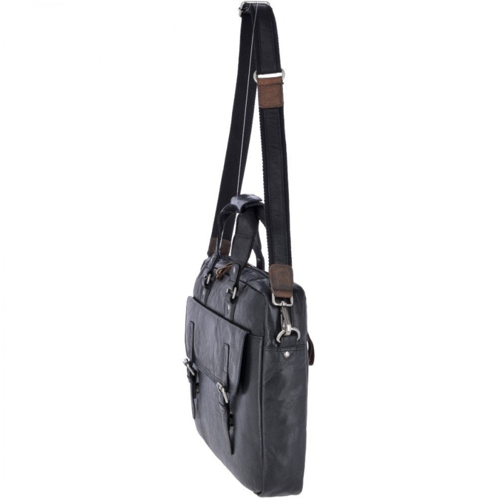 Сумка Ashwood F83 Black/Mud - зображення 2