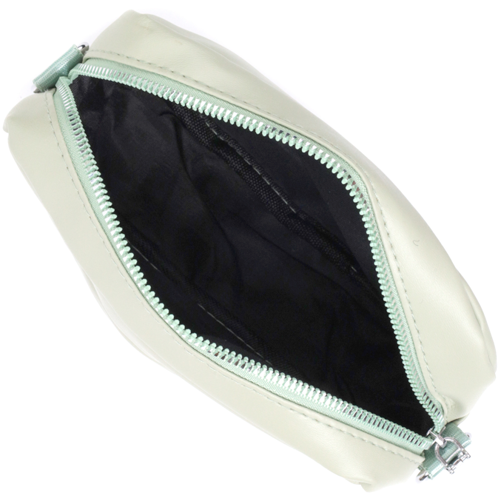 Сумка Vintage Жіноча крос-боді з монетницею з екошкіри Фісташкова (22797) - зображення 8