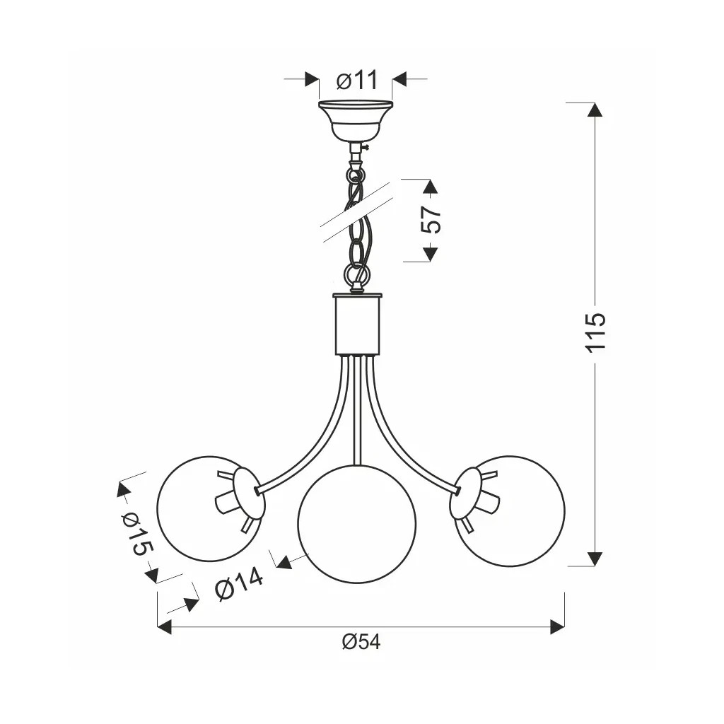 Люстра Candellux Dani (33-79015) - изображение 2