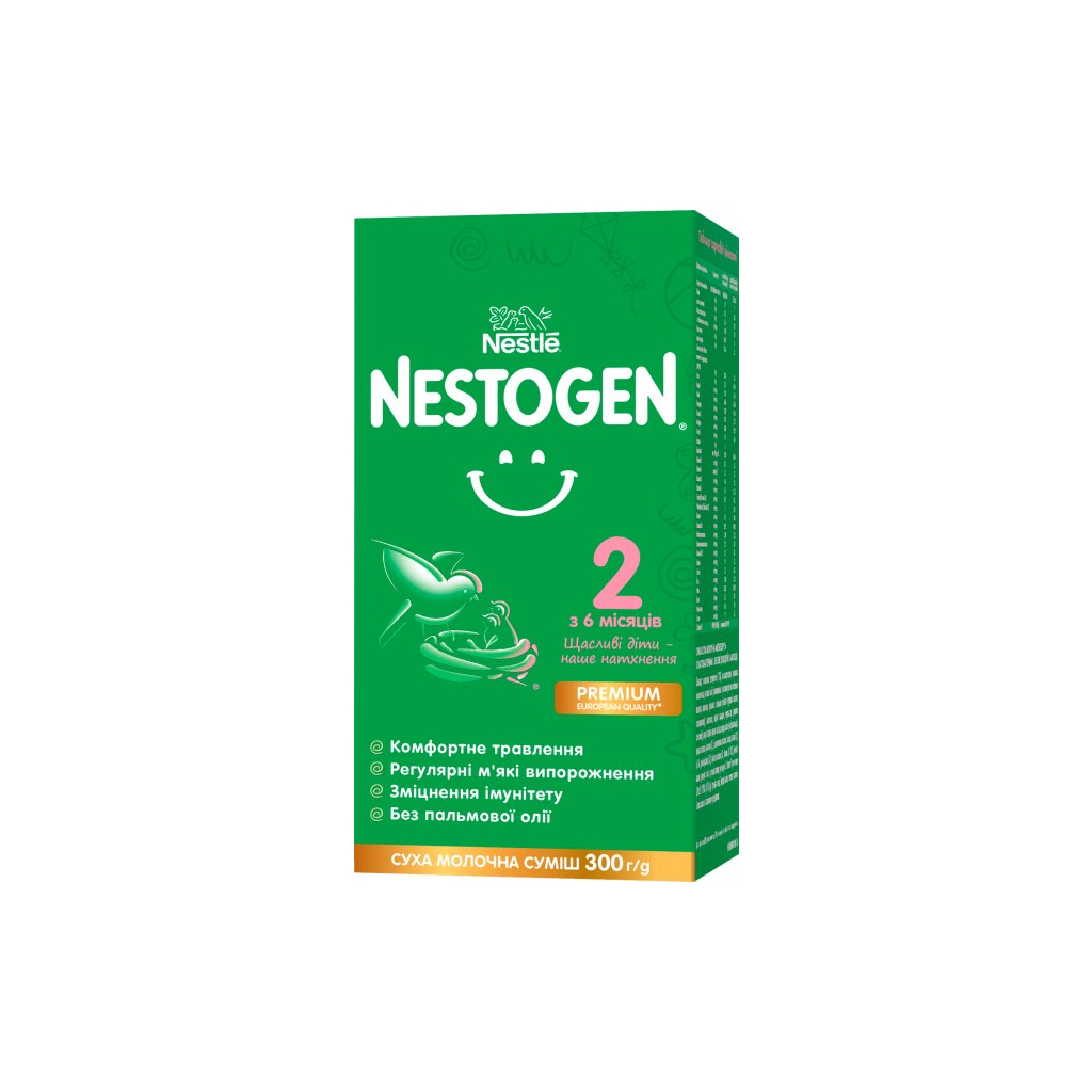 Дитяча суміш Nestogen 2 з лактобактеріями L. Reuteri з 6 міс. 300 г (7613287101631) - зображення 1