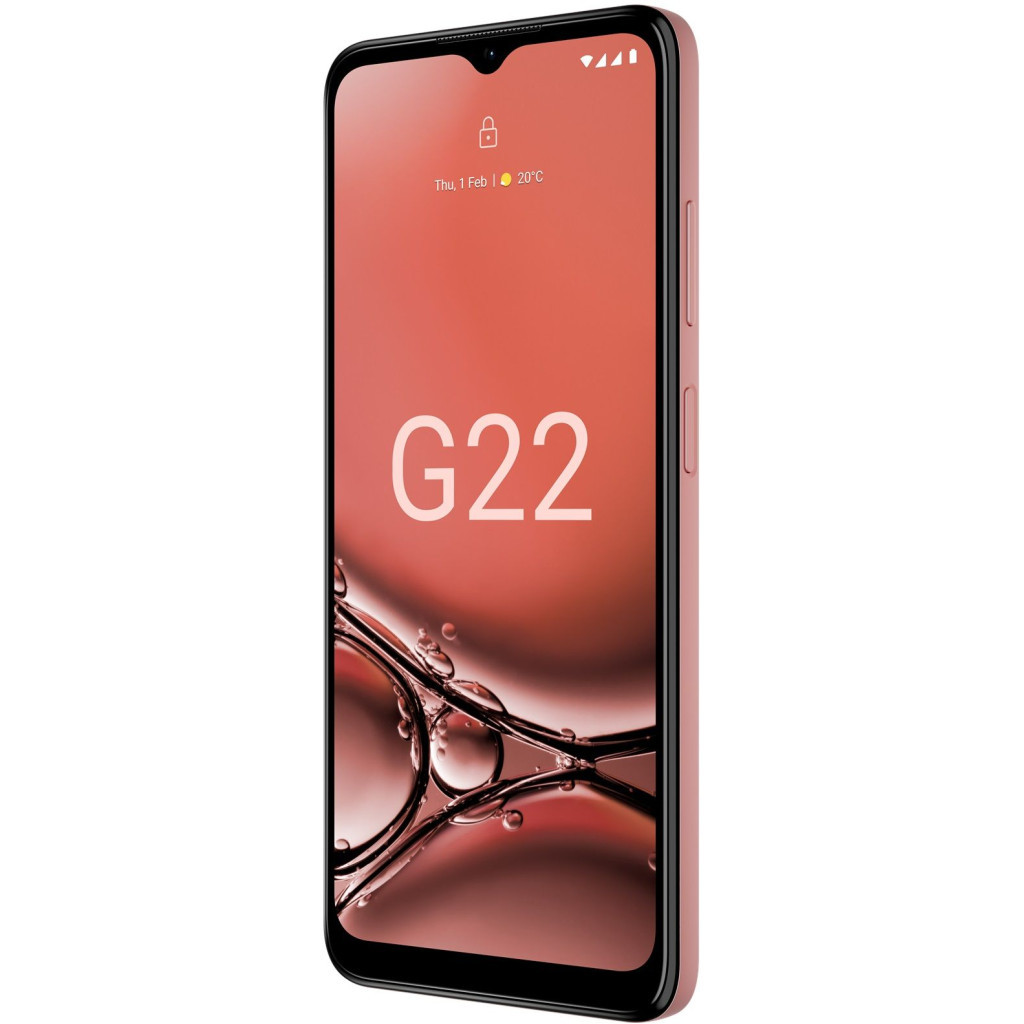 Мобільний телефон Nokia G22 6/256Gb Peach - зображення 7