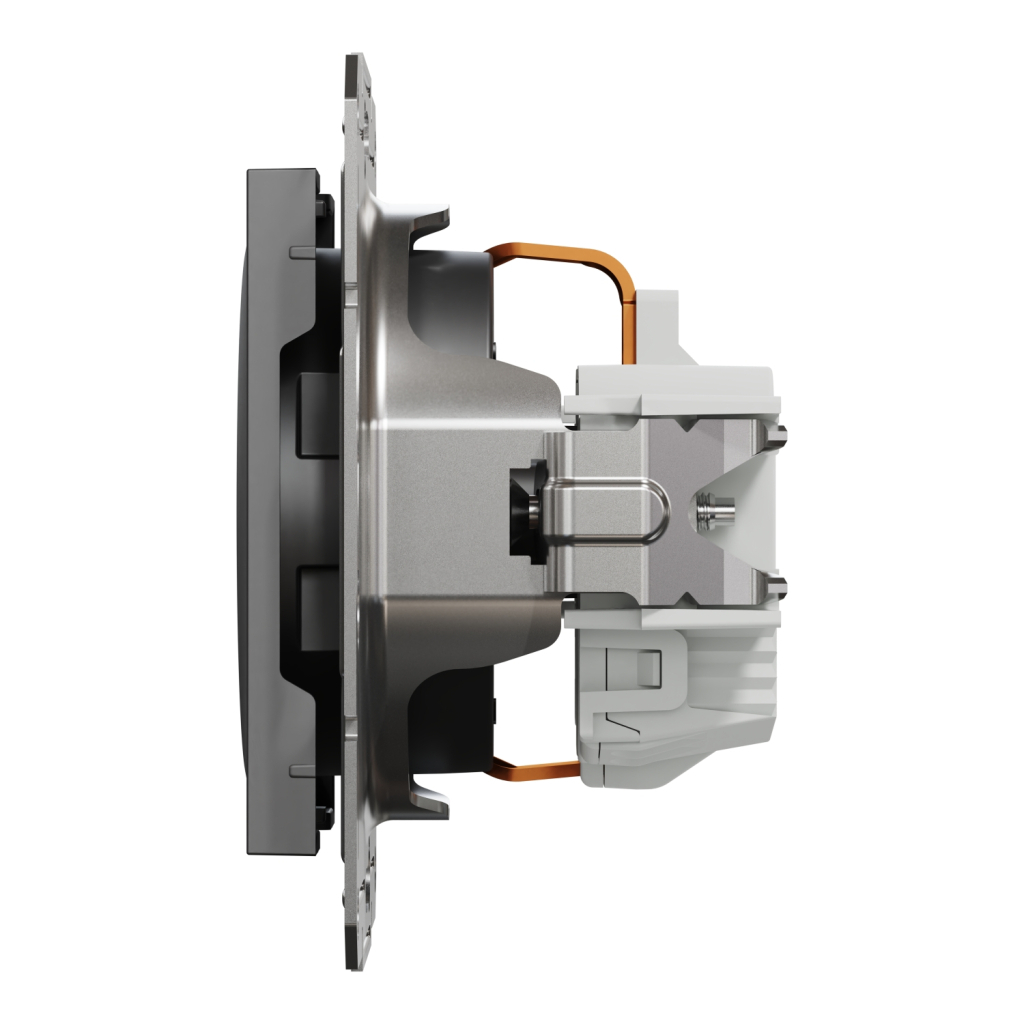 Розетка Schneider Electric ASFORA  антрацит (EPH2900171) - изображение 4