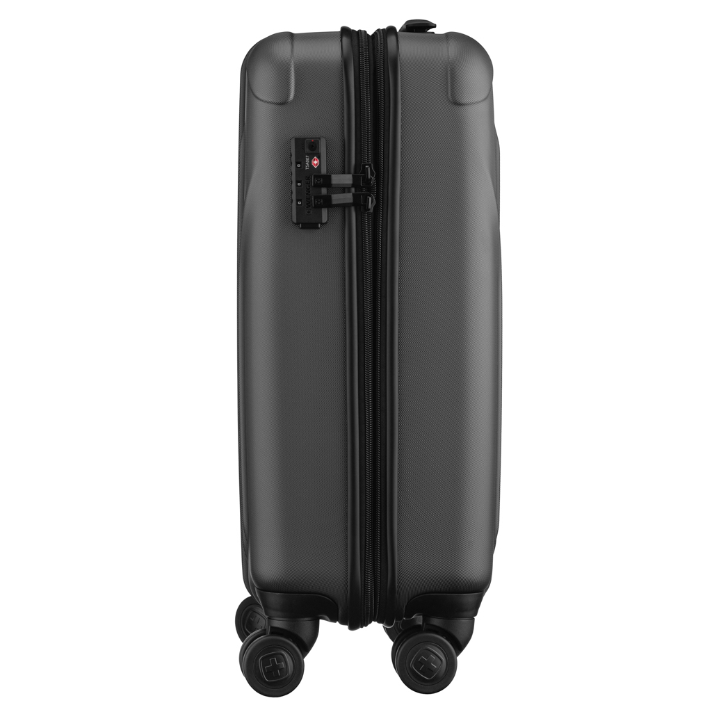 Валіза Wenger Oryson, мала, пластик, 4 колеса, сіра (653208) - зображення 5