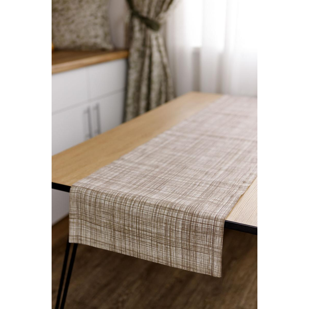 Доріжка на стіл Прованс Тереза Клітинка 40х140 (034450) - зображення 3