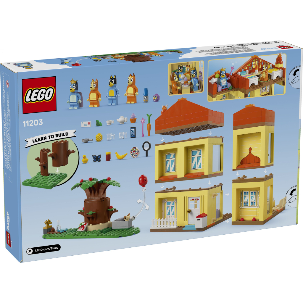 Конструктор LEGO Bluey Родинний дім Блуї (11203-) - зображення 7