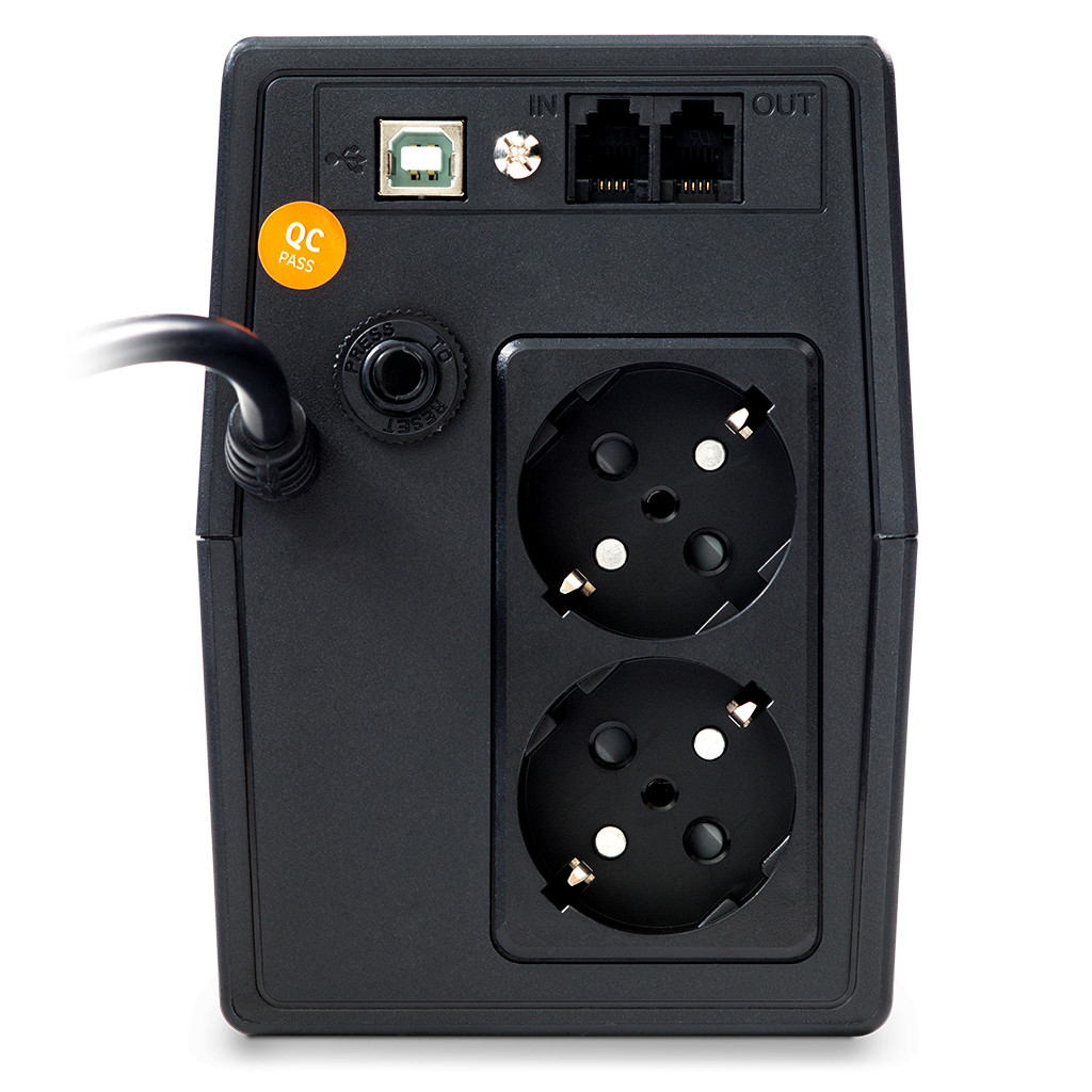 Пристрій безперебійного живлення nJoy Horus Plus 800 USB (PWUP-LI080H1-AZ01B) - зображення 3