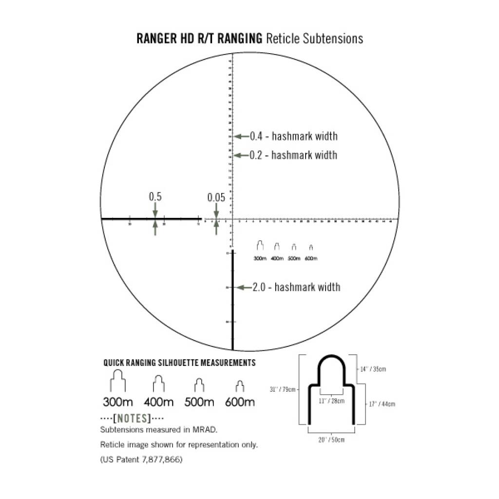 Бінокль Vortex Ranger HD 10x50 R/T (RGR-303) - зображення 5