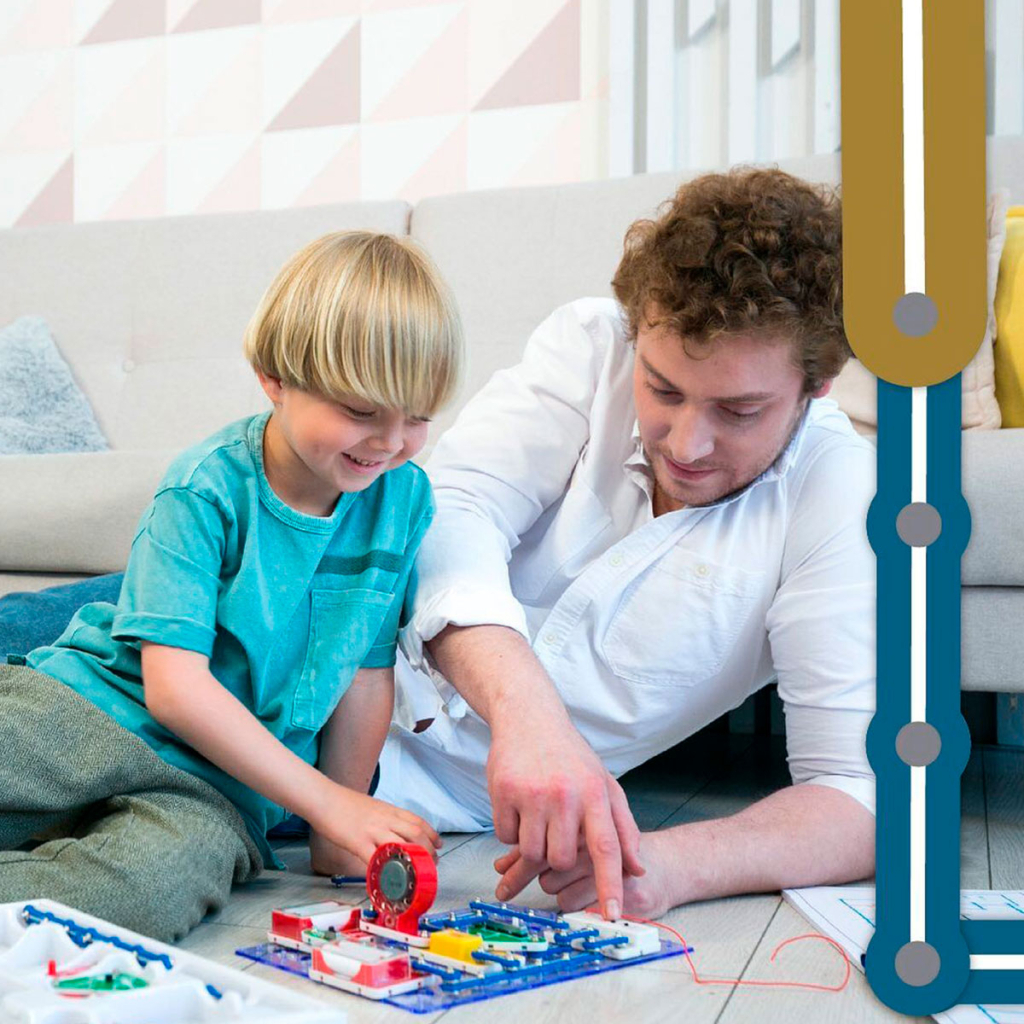 Конструктор DOKA електронний 320 схем (D70707) - зображення 8