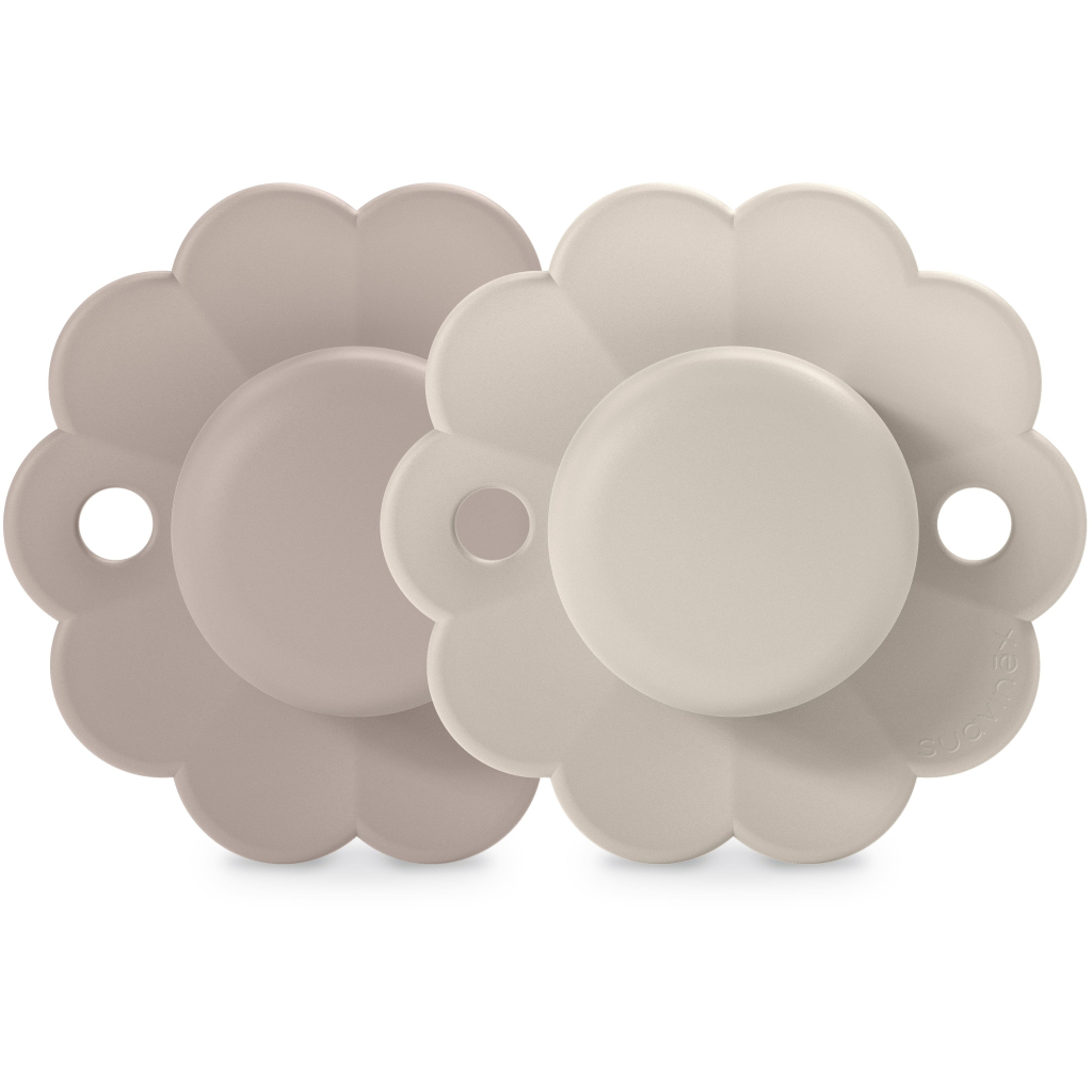 Пустушка Suavinex Wonder фізіологічна 2 шт, 0-6 місяців, світло-рожева та нюдова (308400) - изображение 1