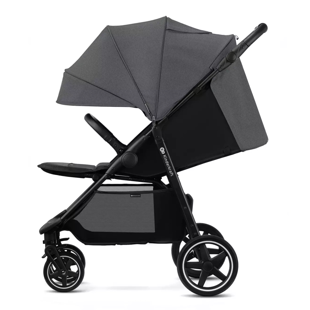 Коляска Kinderkraft Route Platinum Grey (KSROUT00GRY0000) (5902533919864) - зображення 4