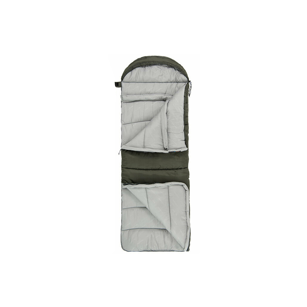 Спальний мішок Naturehike U350 NH20MSD07 Hollow Cotton Right Green (6927595767238-R) - зображення 2