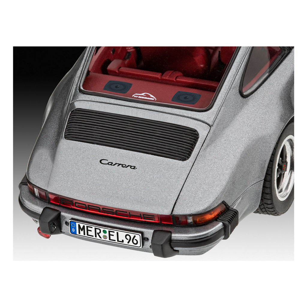 Збірна модель Revell Набір автомобіль Porsche 911 Carrera 3.2 Coupé рівень 3 масштаб 1:24 (RVL-67688) - зображення 3