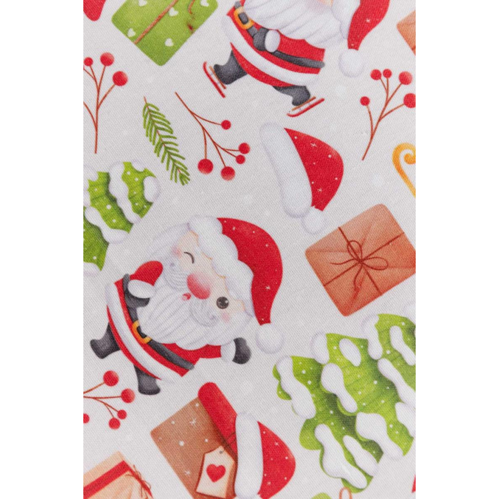 Доріжка на стіл Прованс Санта на білому 40х140 см (035777) - зображення 8