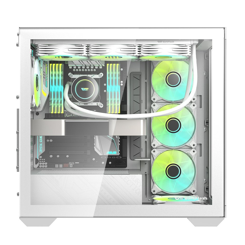 Корпус для ПК DARKFLASH DLX4000 WHITE - зображення 11