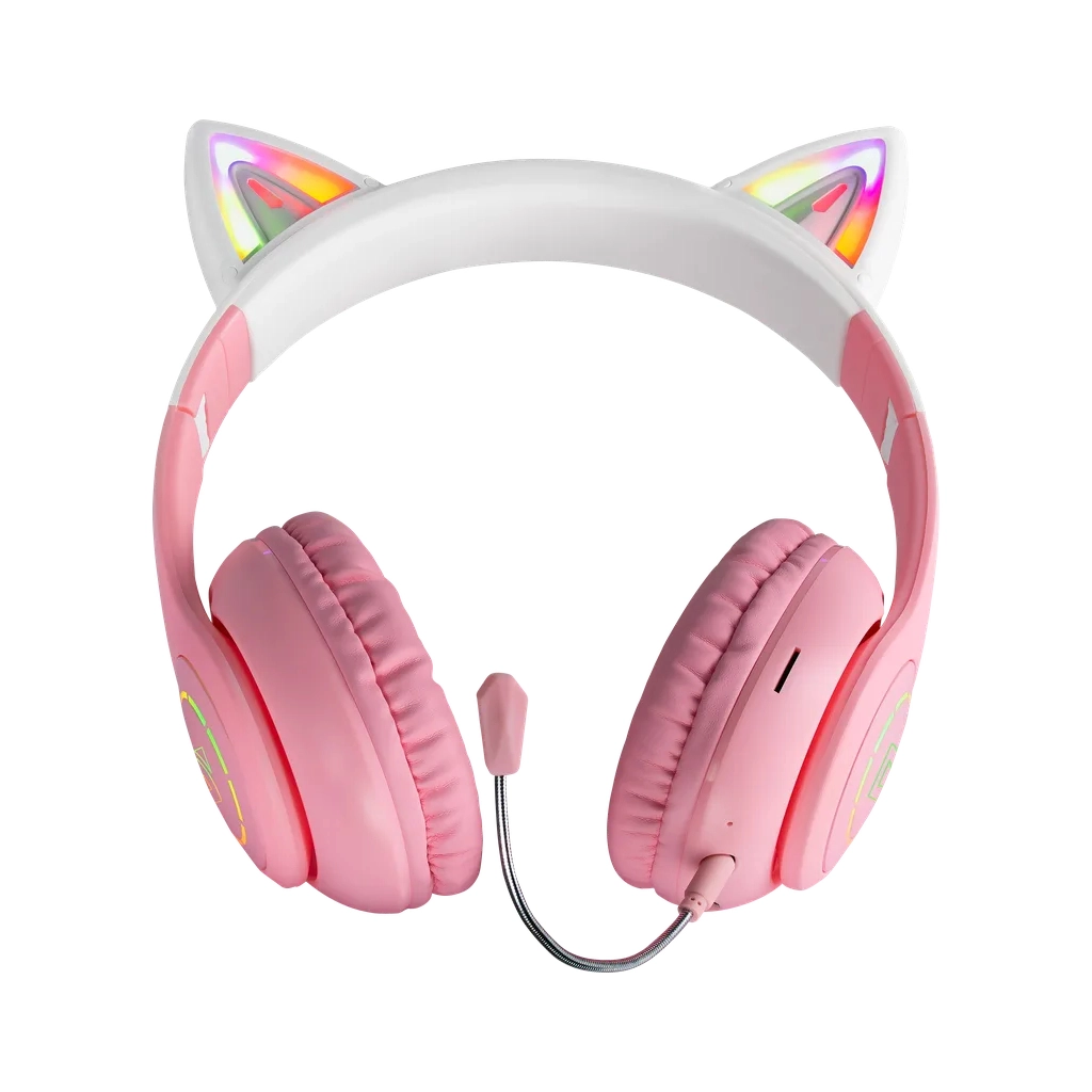 Навушники Defender FreeMotion B505 Bluetooth LED Pink (63505) - зображення 4