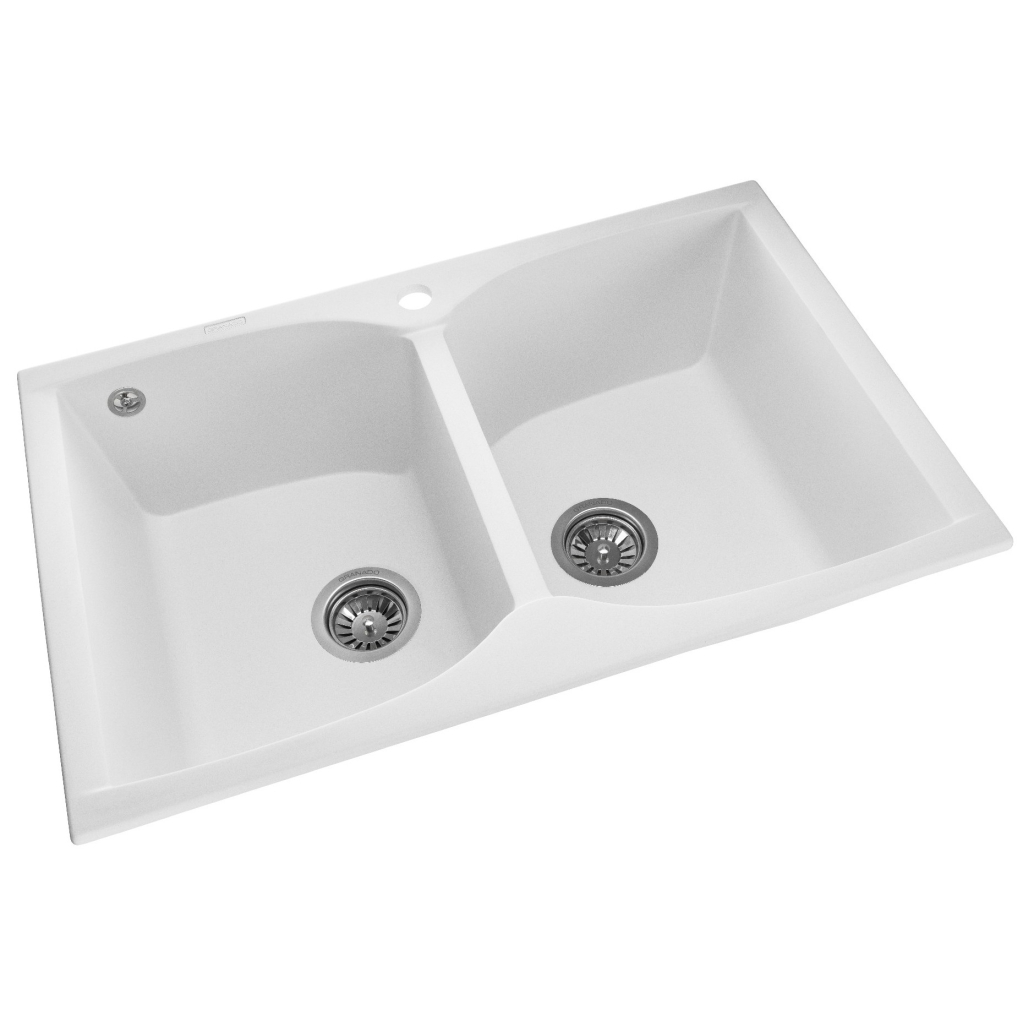 Мийка кухонна GRANADO CORDOBA white (gr1205) - зображення 2