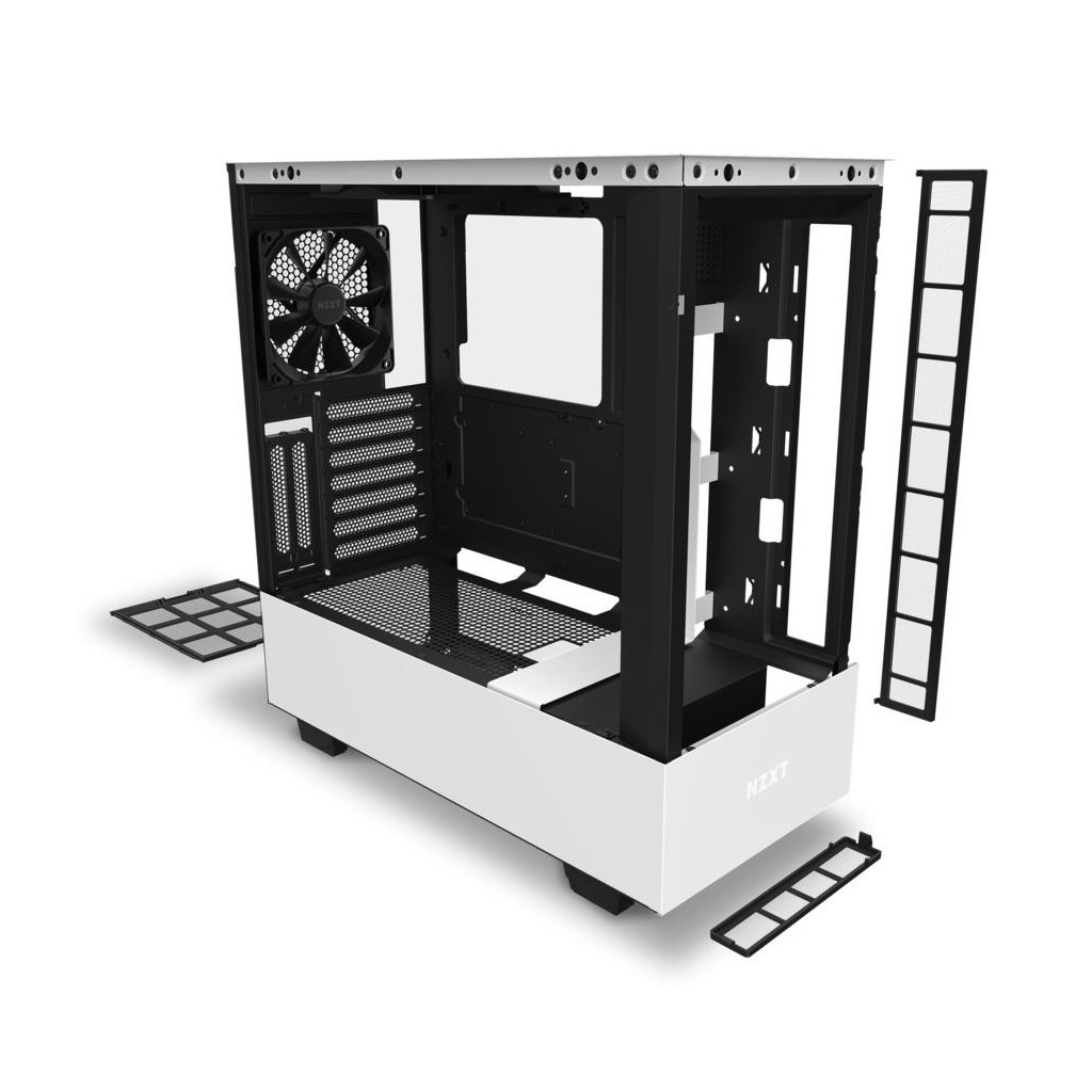 Корпус NZXT H510 Matte White (CA-H510E-W1) - зображення 9