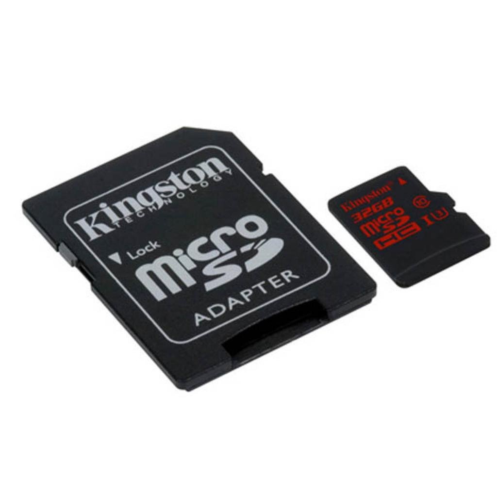 Карта пам'яті Kingston 32GB microSDHC Class 10 UHS-I U3 (SDCA3/32GB) - зображення 2